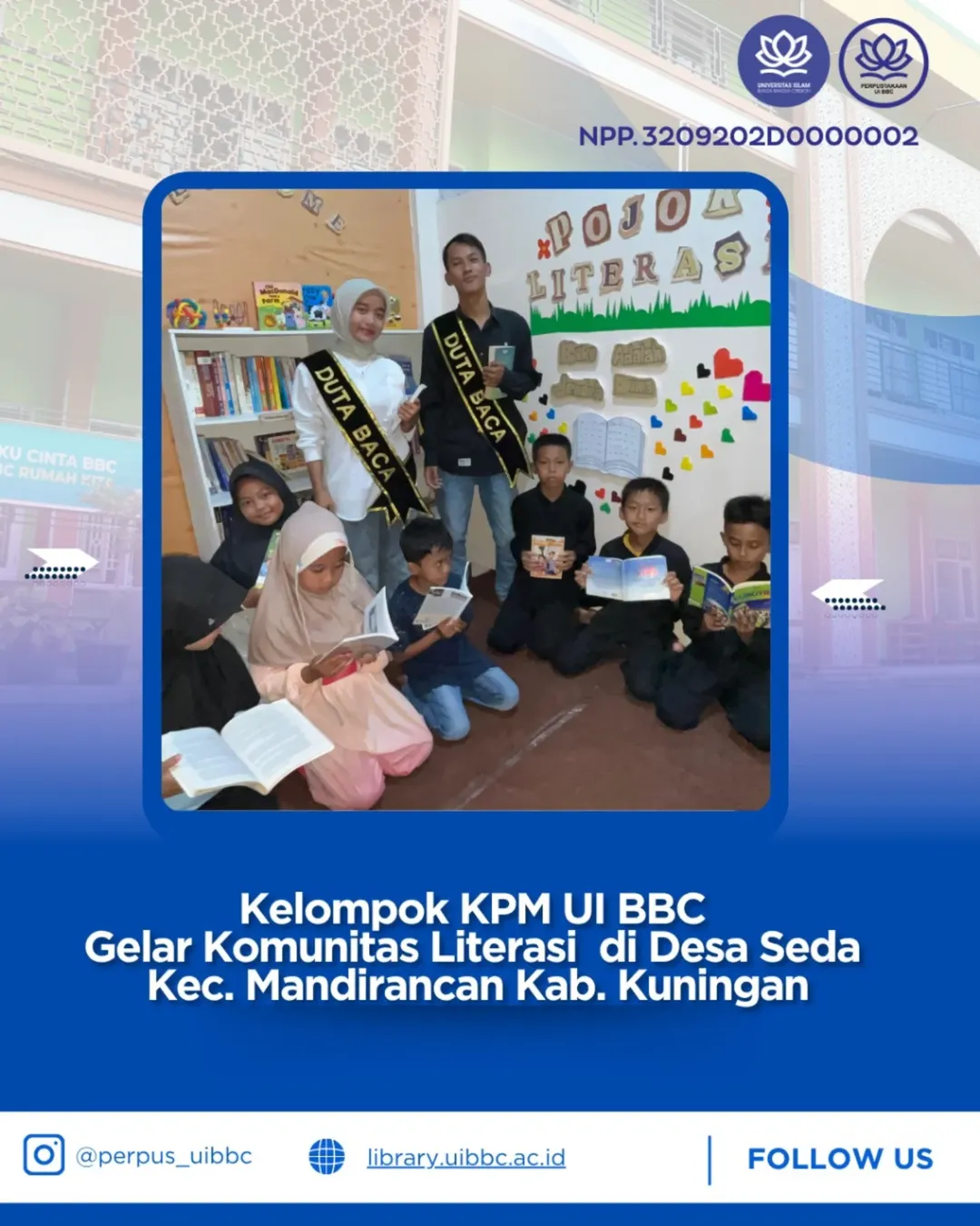 Kelompok Kuliah Pengabdian Masyarakat (KPM) Universitas Islam Bunga Bangsa Cirebon menggelar Ko (1)